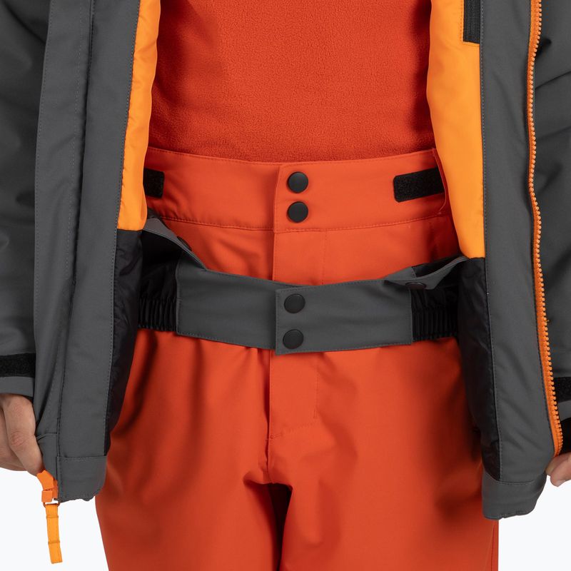 Rossignol Strawpile Jr Kinder Skijacke onyx grau 12