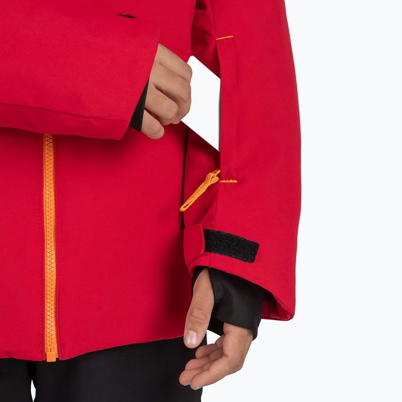 Kinder-Skijacke Rossignol Strawpile Jr ruby red 7