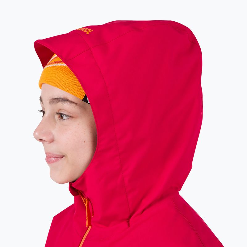 Kinder-Skijacke Rossignol Strawpile Jr ruby red 12