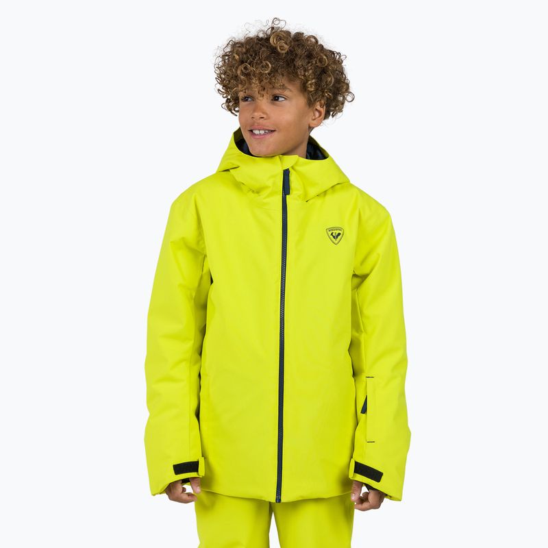 Skijacke Kinder Rossignol Jr Strawpile fresh green