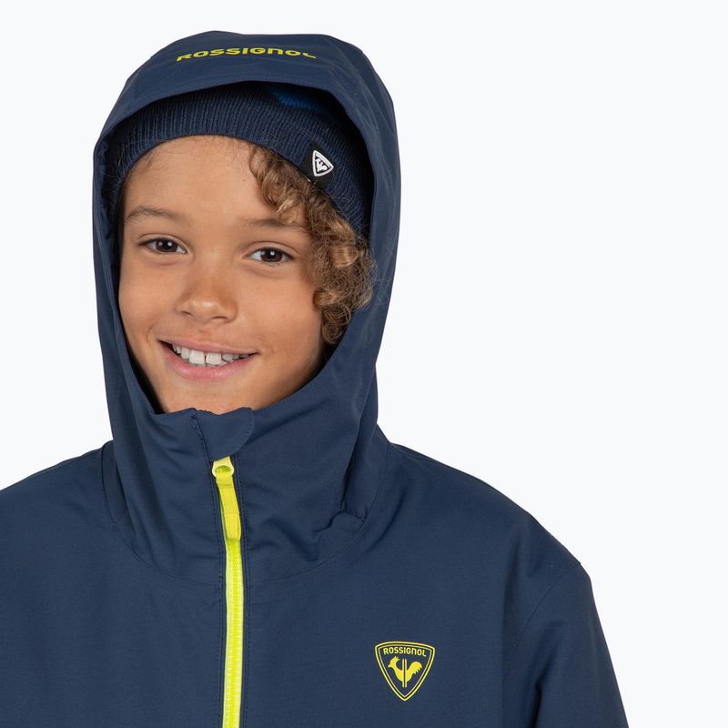 Skijacke Kinder Rossignol Jr Strawpile dark navy 4