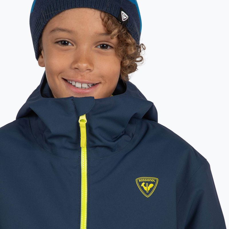 Skijacke Kinder Rossignol Jr Strawpile dark navy 6