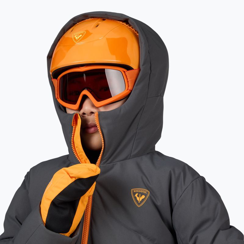 Rossignol Boy Siz onyx grau Kinder Skijacke 6