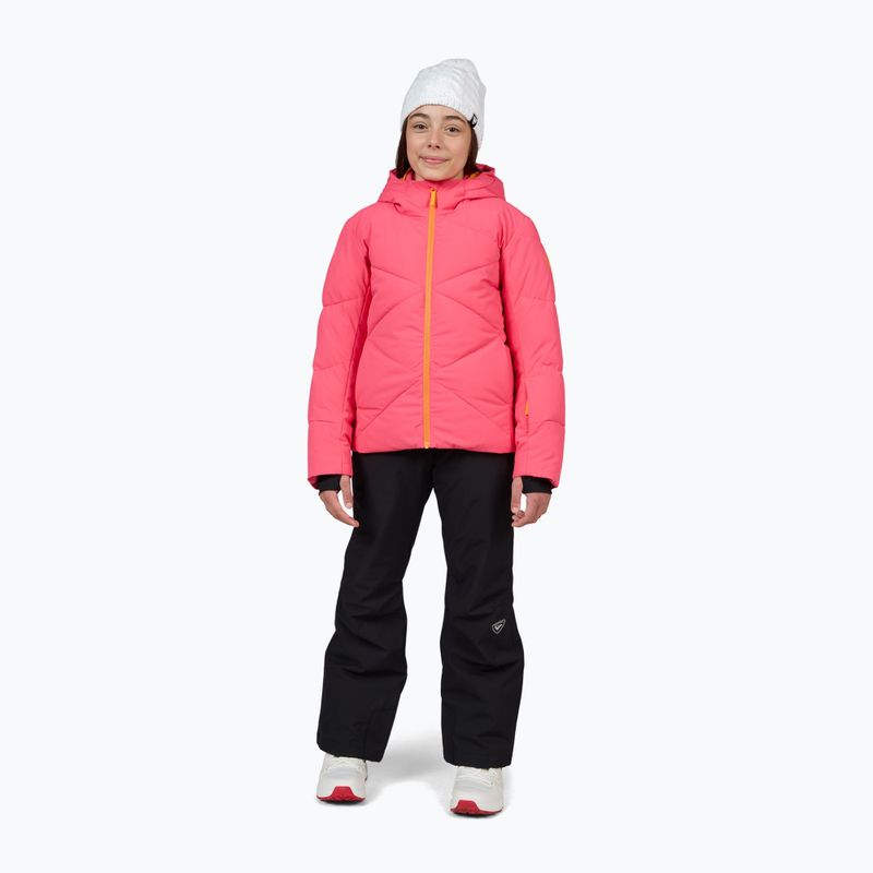 Rossignol Girl Staci Teerose Kinder Skijacke 2