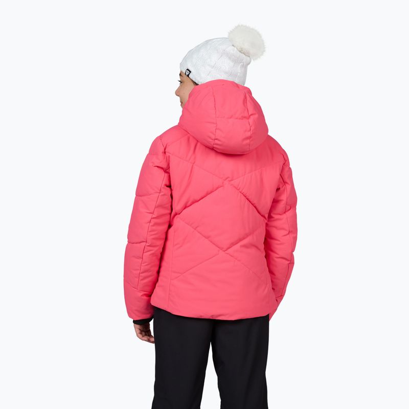 Rossignol Girl Staci Teerose Kinder Skijacke 3