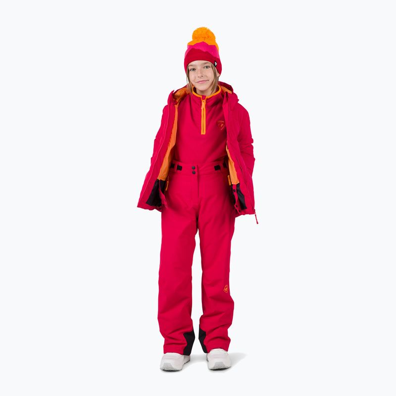 Rossignol Girl Ski rubinrote Kinderskihose 2
