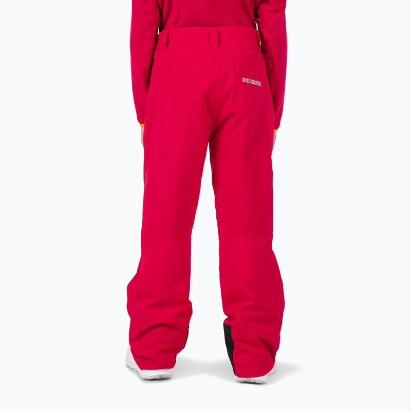 Rossignol Girl Ski rubinrote Kinderskihose 3
