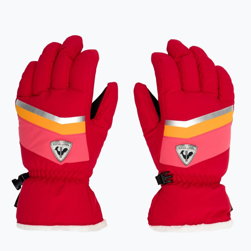Skihandschuhe Damen Rossignol New Piste G ruby red 2