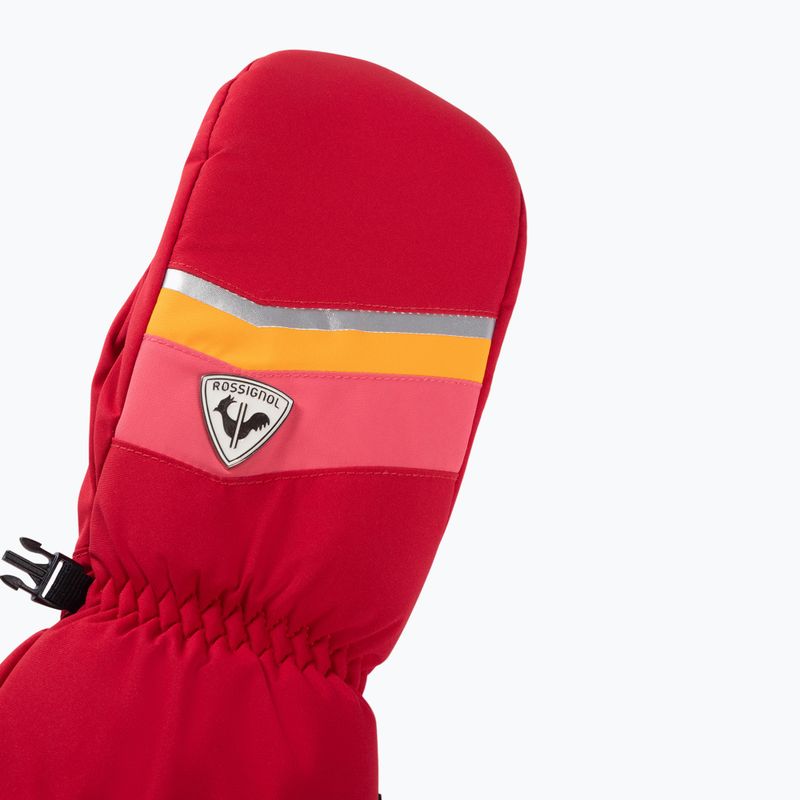 Skihandschuhe Damen Rossignol New Piste M ruby red 10