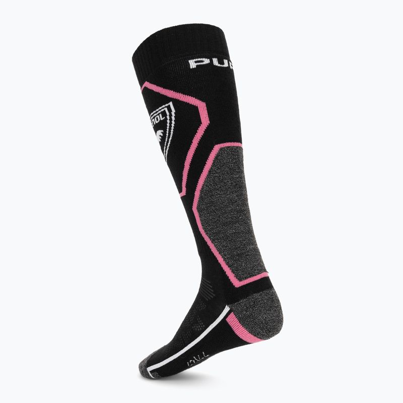 Skisocken Damen Rossignol Pure Comfort tea Rosa 2