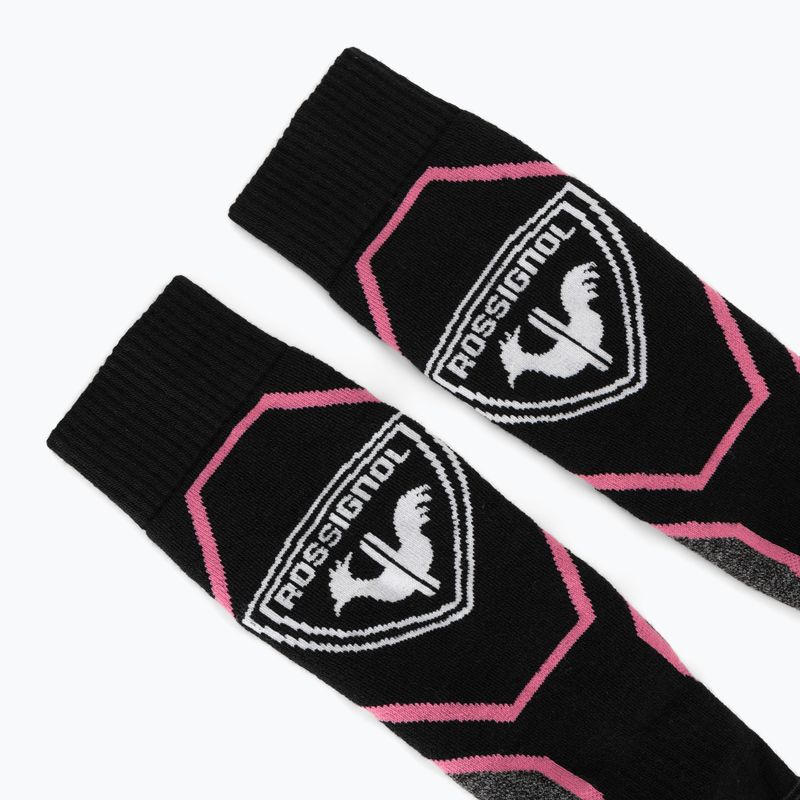 Skisocken Damen Rossignol Pure Comfort tea Rosa 4
