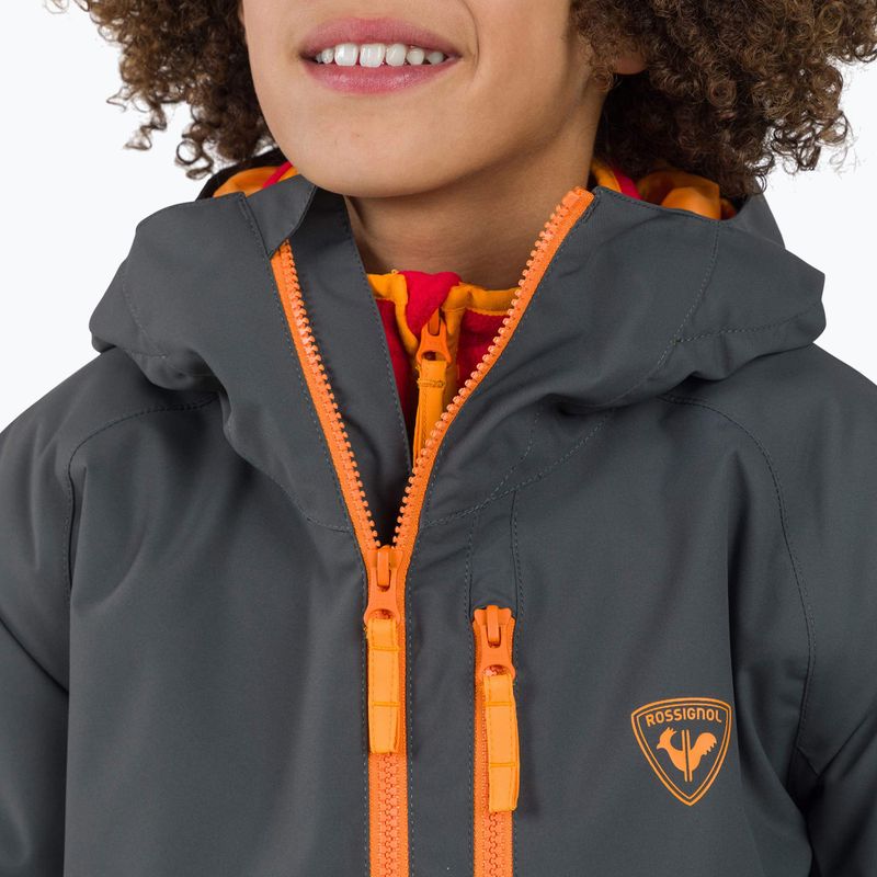 Rossignol Wispile schwarze Kinder-Skijacke 6