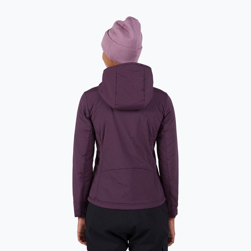 Gefütterte Jacke Damen Rossignol Opside Hoodie mulberry 3