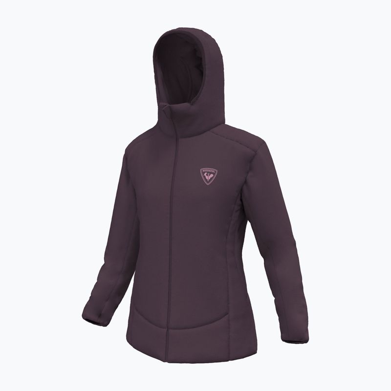 Gefütterte Jacke Damen Rossignol Opside Hoodie mulberry 9