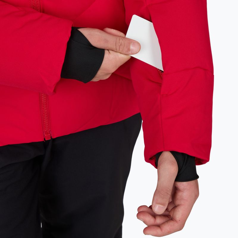 Mädchen-Skijacke Rossignol Girl Staci ruby red 7