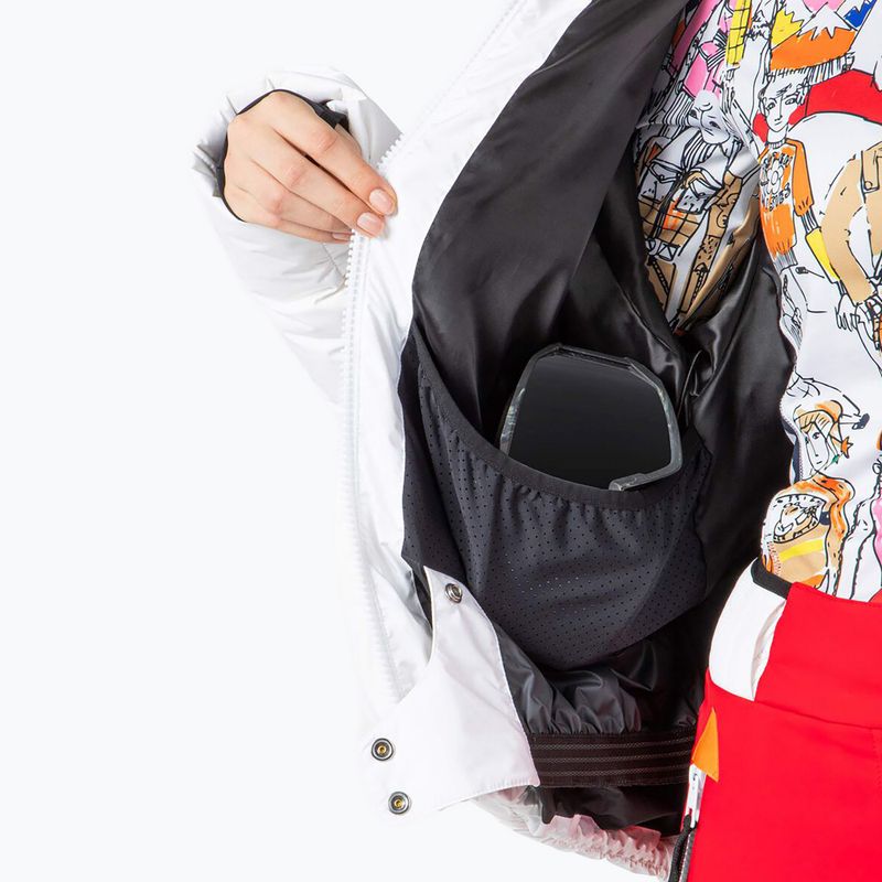 Skijacke Damen Rossignol Lumy Down Bomber white 13