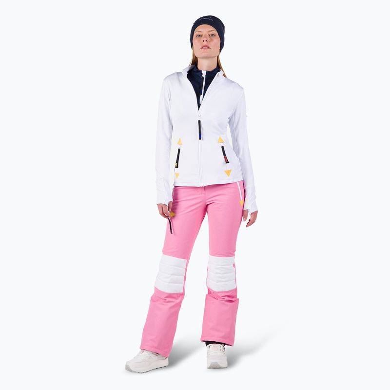 Ski Sweatshrit Hoodie Damen Rossignol Climi white 2