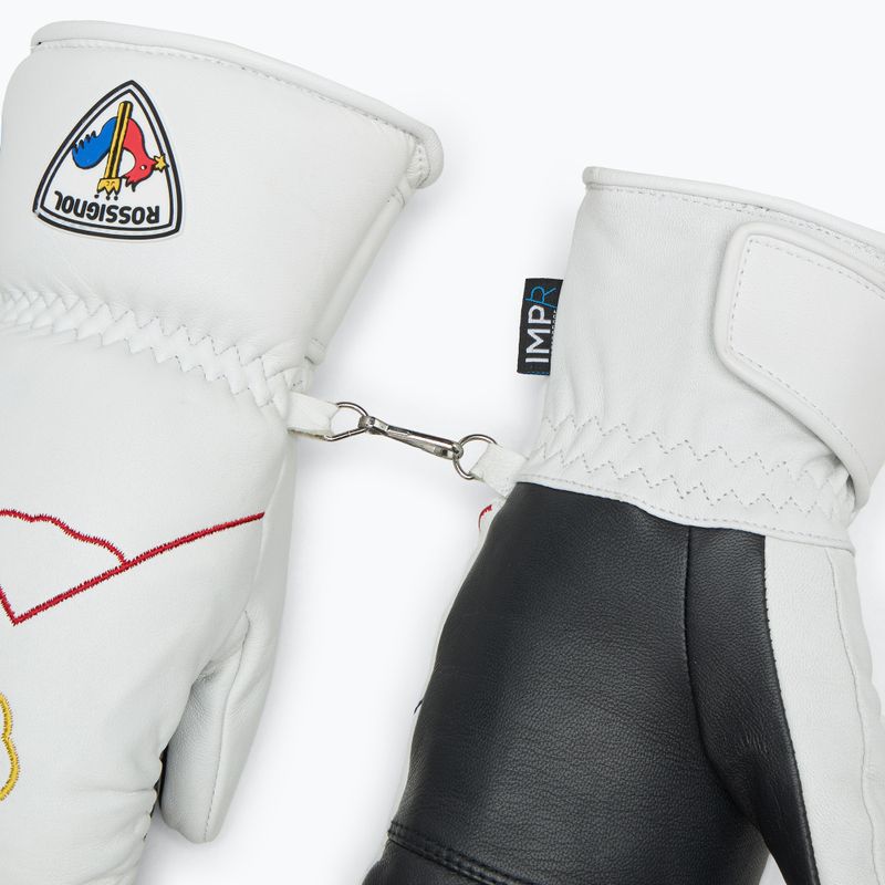 Skihandschuhe Damen Rossignol Sublim Lth Impr M white 5