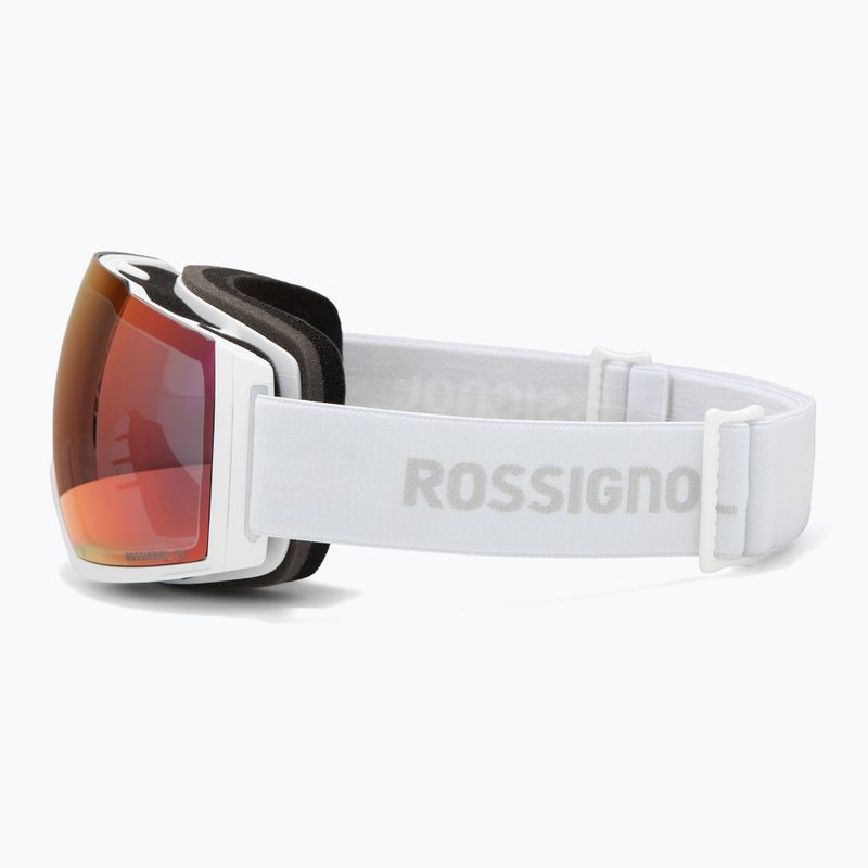 Skibrille Rossignol Magne'lens white/orange/grey 5