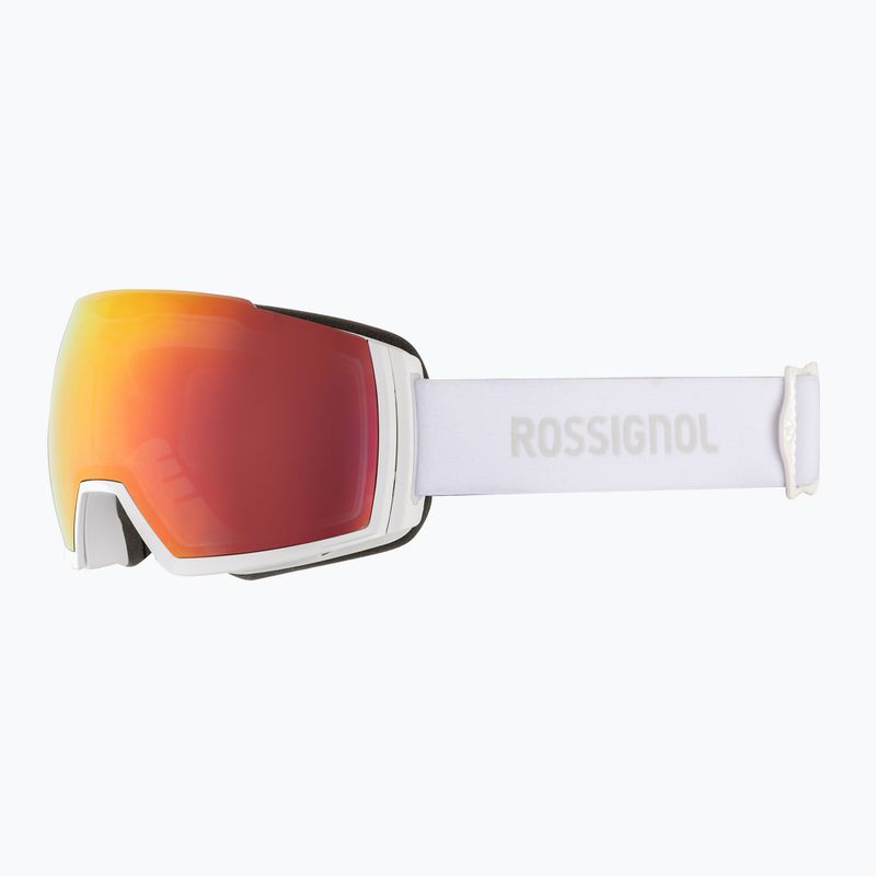 Skibrille Rossignol Magne'lens white/orange/grey
