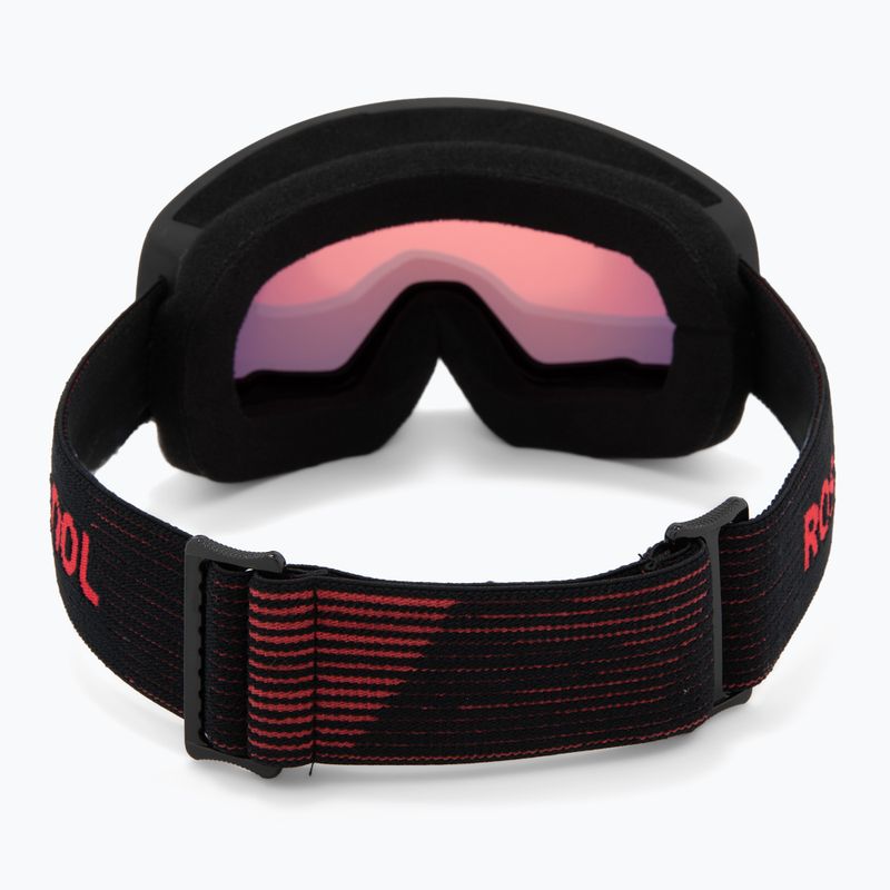 Skibrille Rossignol Spiral black/red/pink 3