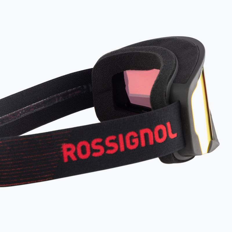Skibrille Rossignol Spiral black/red/pink 4