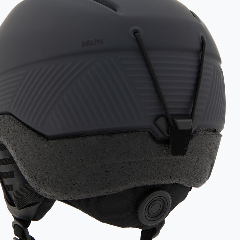 Skihelm Rossignol Fit Visor Impacts strato/orange silver 7