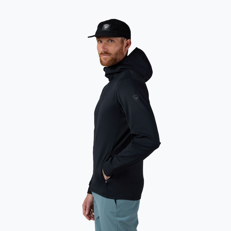 Fleecejacke für Herren Rossignol Mid Layer Stretch Hoodie black 4