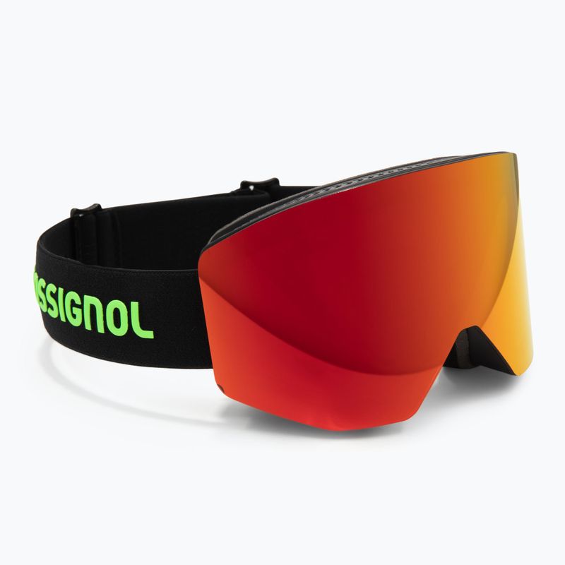 Skibrille Rossignol Otava S Hero black/persimon/pink 2