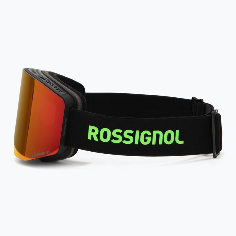 Skibrille Rossignol Otava S Hero black/persimon/pink 5