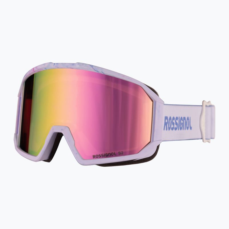 Skibrille Rossignol Essential white/pink