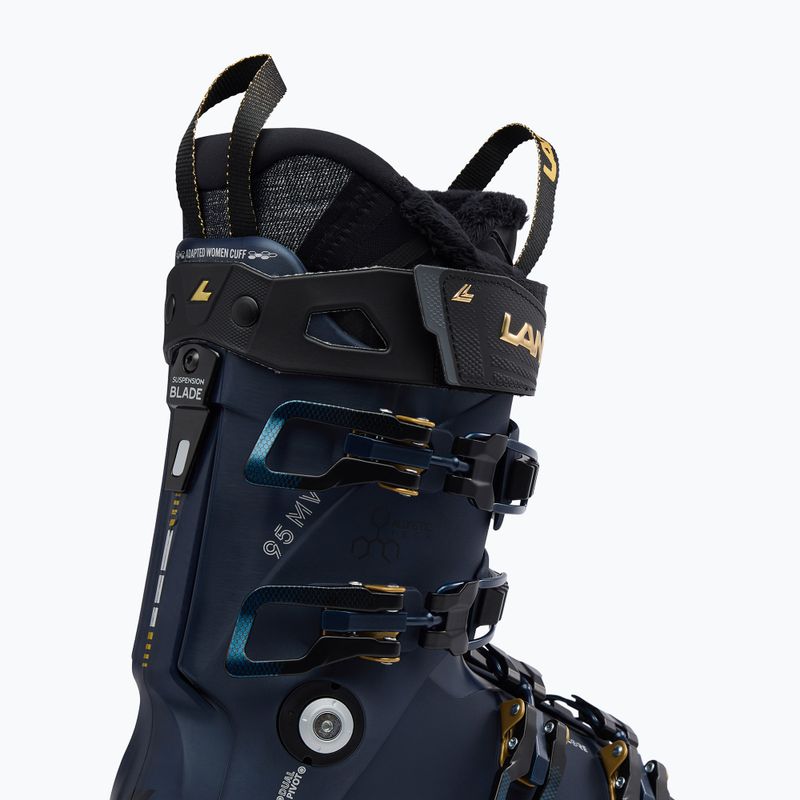 Damen-Skischuhe Lange Shadow 95 W MV GW titanium blue 7
