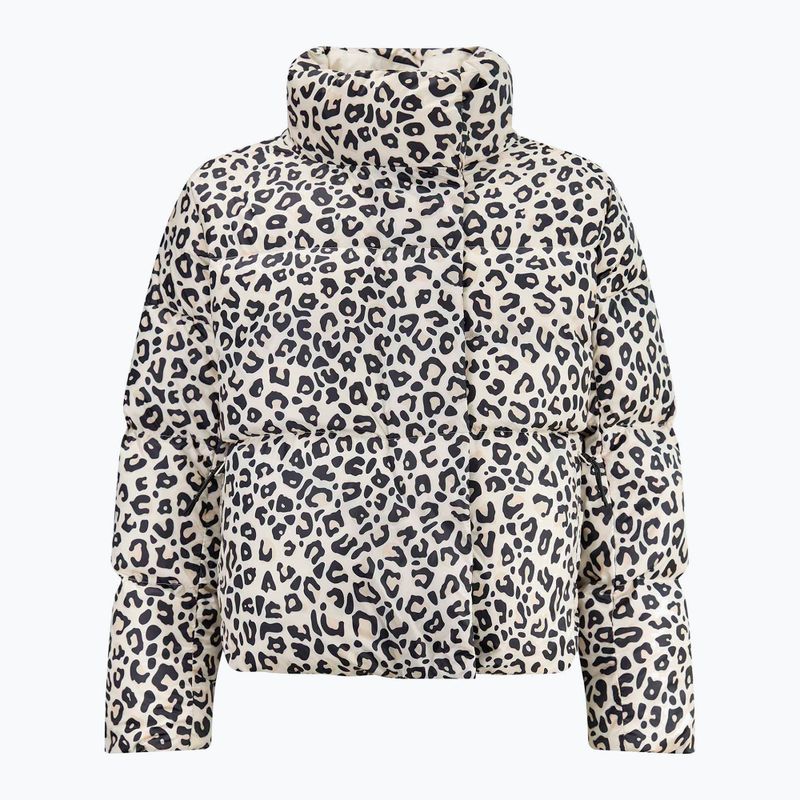Damen-Daunenjacke Rossignol Aretu Allover Down nature wild leopard print 7