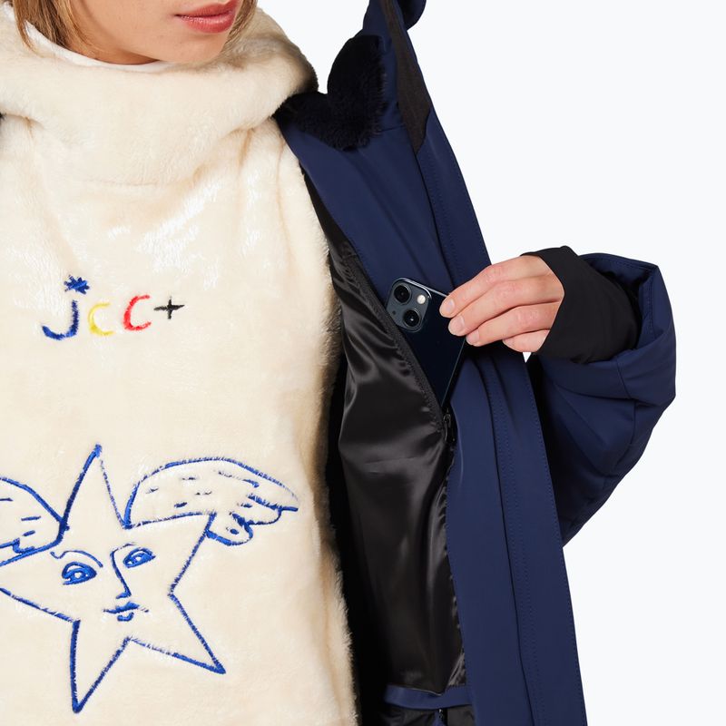 Damen-Skijacke Rossignol JCC Valdiz Down cosmic blue 12