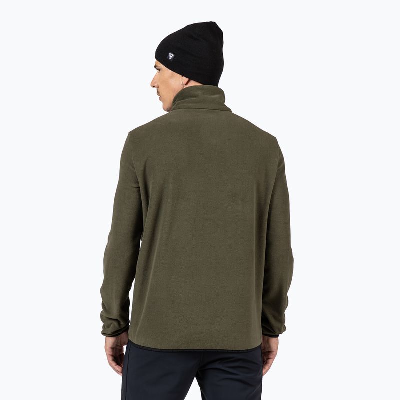 Herren-Fleecepullover Rossignol Strawpile Fleece Hz olive shadow 3