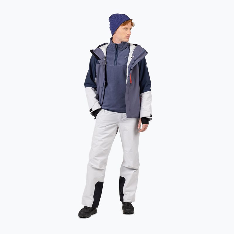 Herren-Fleecejacke Rossignol Strawpile Fleece Hz True Night Blue 2