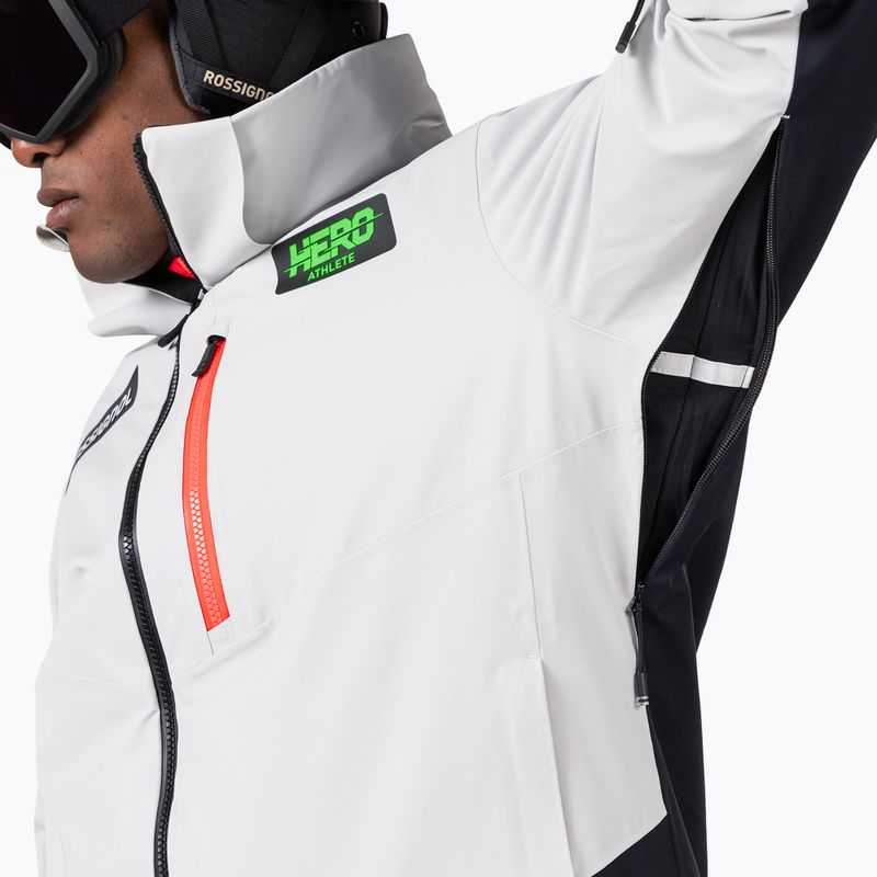 Herren-Skijacke Rossignol Hero Blakside Insulated soft grey 8