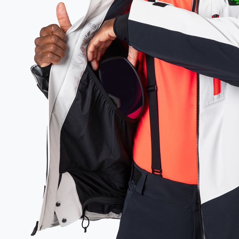 Herren-Skijacke Rossignol Hero Blakside Insulated soft grey 15