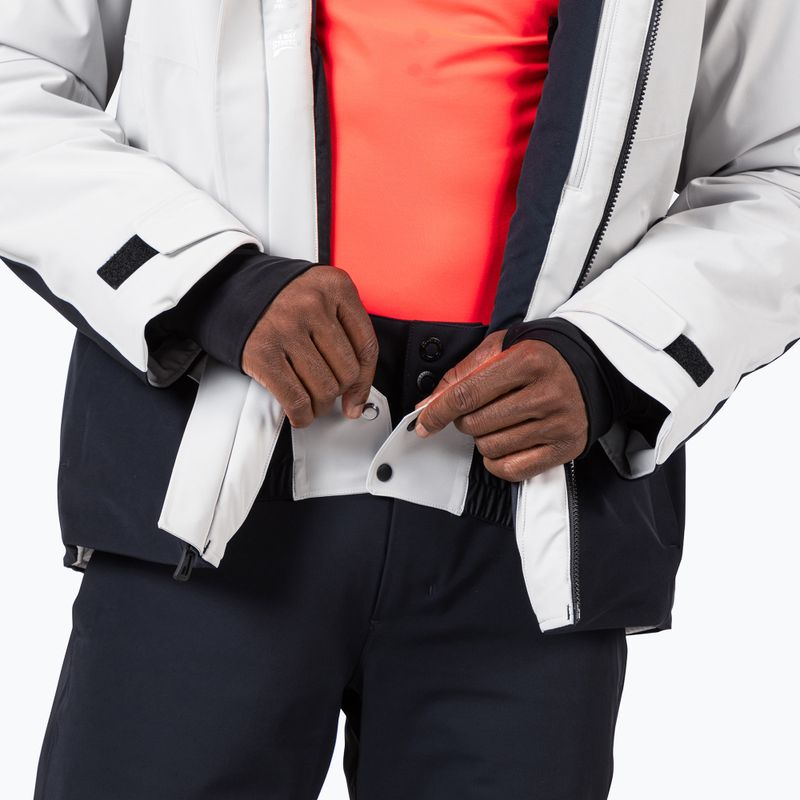 Herren-Skijacke Rossignol Hero Blakside Insulated soft grey 16