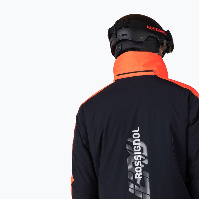 Herren-Skijacke Rossignol Hero Blakside Insulated neon red 5