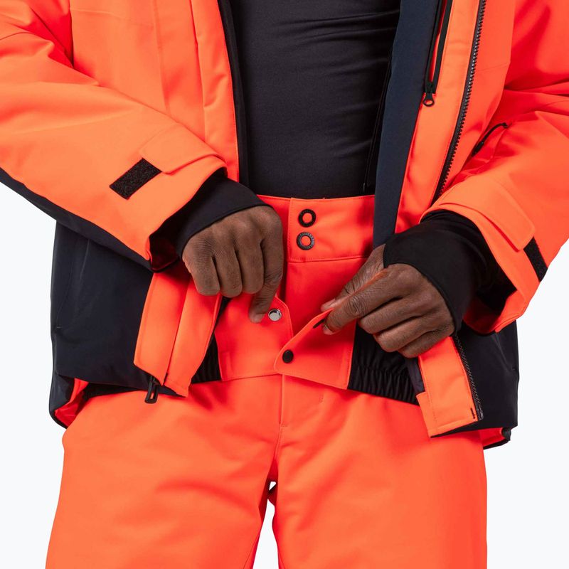 Herren-Skijacke Rossignol Hero Blakside Insulated neon red 15