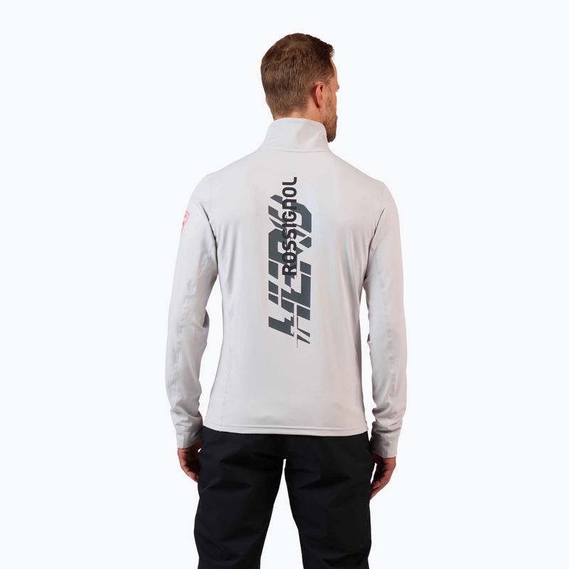 Herren Sweatshirt Rossignol Hero Mid Layers Stretch soft grey 3