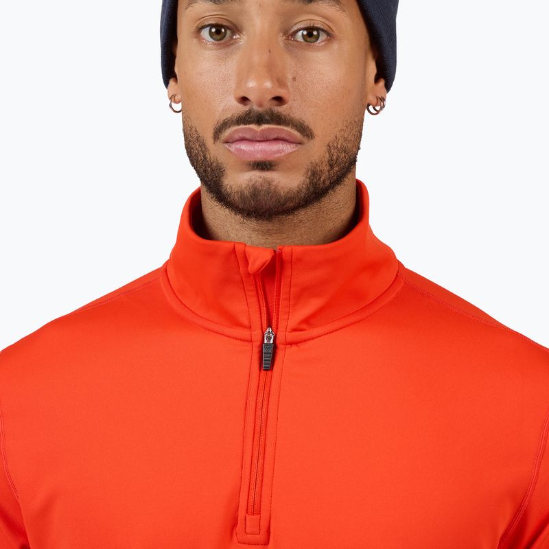 Herren-Skifleece Rossignol Mid Layer Stertch Half Zip golden gate 5