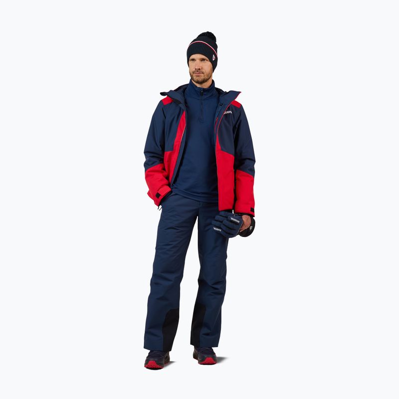 Herren-Skifleece Rossignol Mid Layer Stertch Half Zip dark navy 2