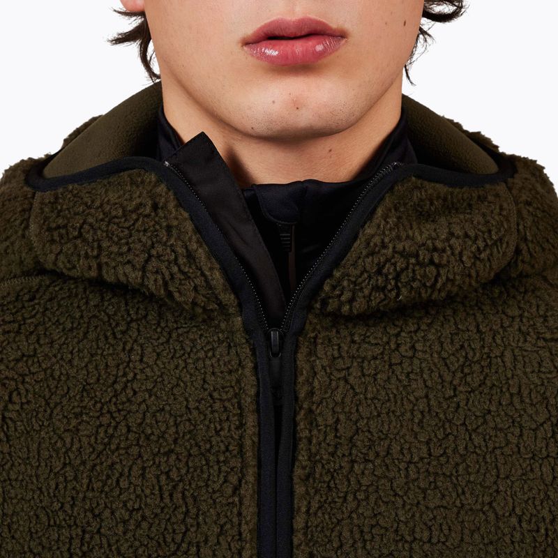 Herren-Fleece-Anorak Rossignol Alltrack Anorak Fleece olive shadow 6