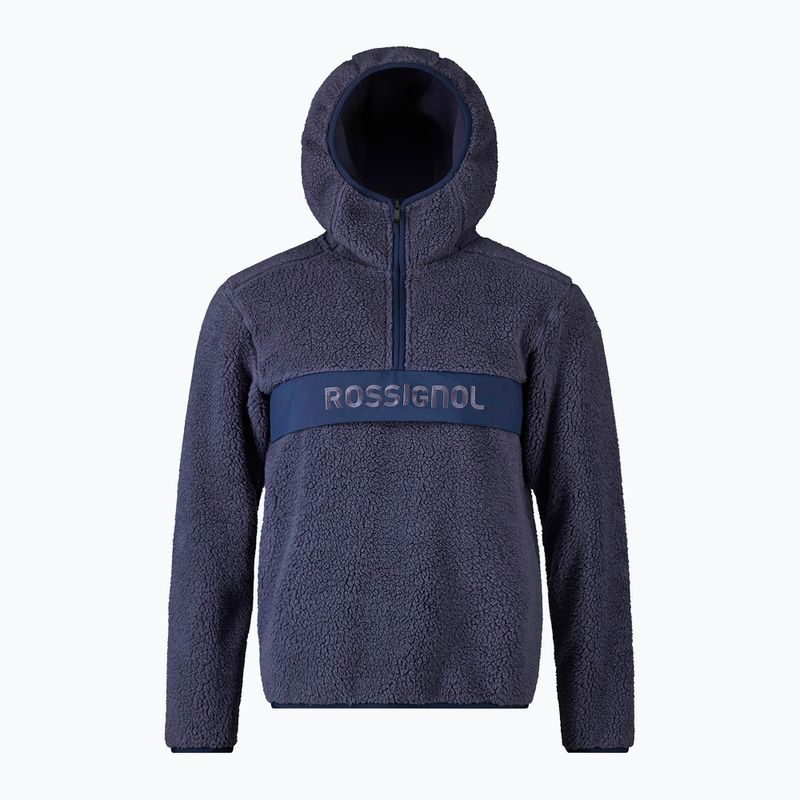 Herren-Fleecejacke Rossignol Alltrack Anorak Fleece true night blue 8