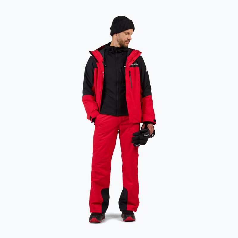 Herren-Skihose Rossignol Insulated Ski sports red 2
