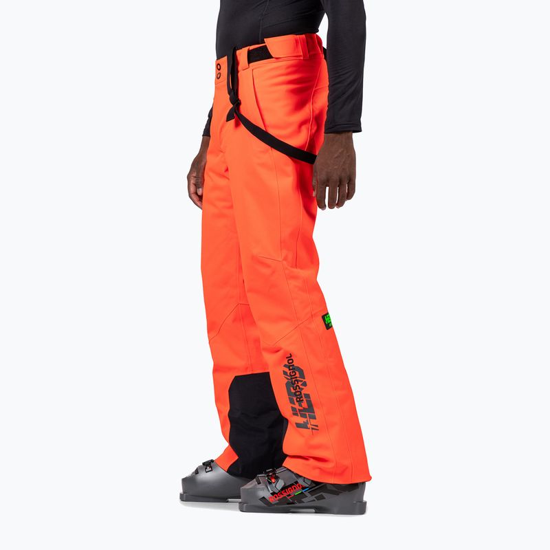 Herren-Skihose Rossignol Blackside Insulated neon red 4