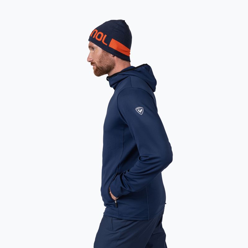 Fleecejacke für Herren Rossignol Mid Layer Stretch Hoodie dark navy 4
