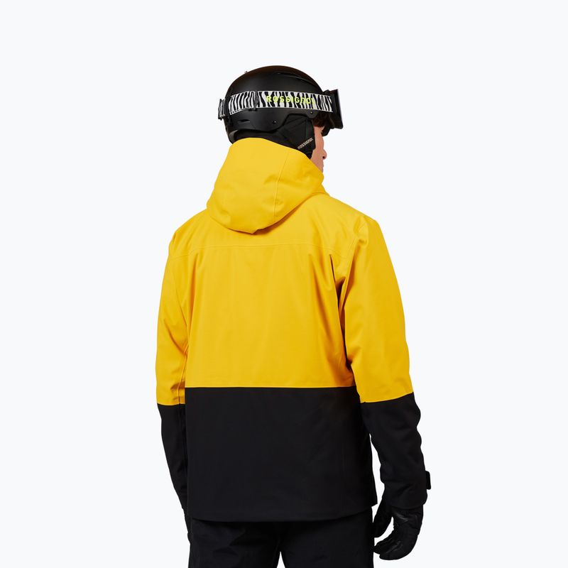 Herren-Skijacke Rossignol Desafio 2L Shell saffron yellow 3